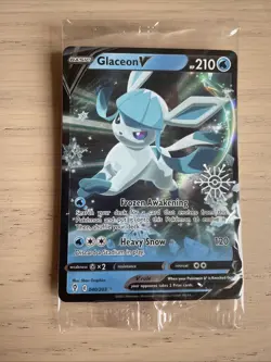 Pokemon TCG - Glaceon V 033/195 Stamped Promo - 2023 Advent Calendar Promo - NM - Image 1