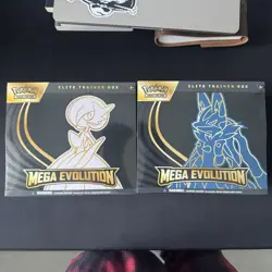 Pokemon Mega Evolution Lucario Gardevoir Elite Trainer Box X2 Sealed Set Bundle - Image 1