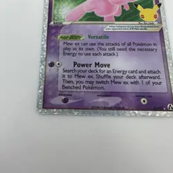 2021 Pokemon Celebrations Classic Collection Confetti Holofoil #88 Mew EX Holo - Image 3
