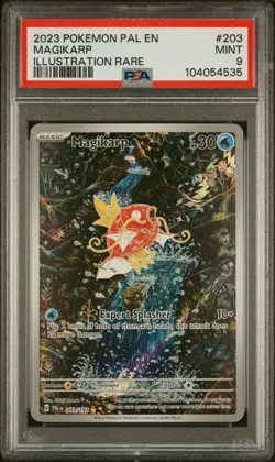 2023 Pokemon Paldea Evolved Magikarp #203/193 PSA 9 Mint - Image 1