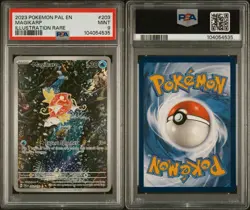 2023 Pokemon Paldea Evolved Magikarp #203/193 PSA 9 Mint - Image 3