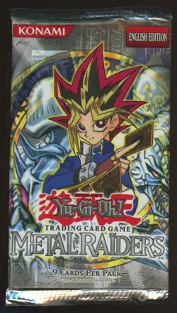 Yu-Gi-Oh Cards Metal Raiders Booster Pack Sealed - Image 1