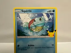 Squirtle 17/25 - McDonald's 25th Anniversary Promo - Pokemon TCG -Regular LP+/NM - Image 2