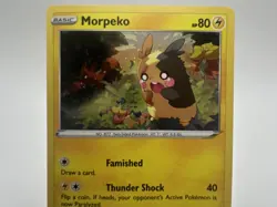 Black Star Promo Morpeko SWSH116 Sword and Shield Promos Pokemon TCG LP/MP - Image 4