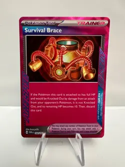 Survival Brace 164/167 - Twilight Masquerade - Pokemon TCG - ACE SPEC - NM - Image 1