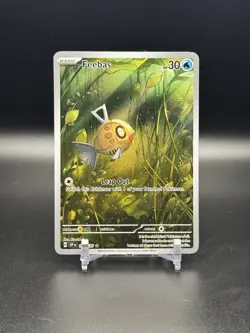 2024 POKEMON S&V SURGING SPARKS #198 FEEBAS ILLUSTRATION RARE - NM - Image 1