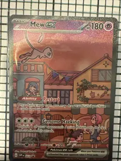 Pokemon TCG Mew EX Black Star Promo SVP053 NM Condition - Image 1