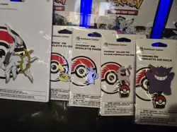 Official Licensed Pokemon Pin Lot, Pikachu, Gengar, Espeon, Collection Lot Of 8 - Image 2