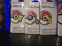 Official Licensed Pokemon Pin Lot, Pikachu, Gengar, Espeon, Collection Lot Of 8 - Image 3