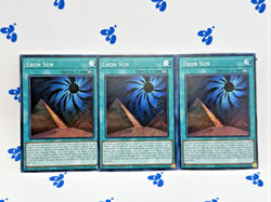 x3 Ebon Sun - BLTR-EN027 - Secret Rare - 1st Edition Yu-Gi-Oh! M/NM - Image 1