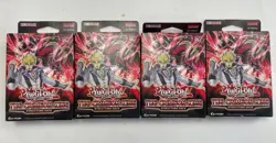 (4) Yu-Gi-Oh! The Crimson King Structure Deck Factory Sealed New Lot Of 4 83717862765 - Image 1
