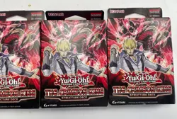 (4) Yu-Gi-Oh! The Crimson King Structure Deck Factory Sealed New Lot Of 4 83717862765 - Image 3