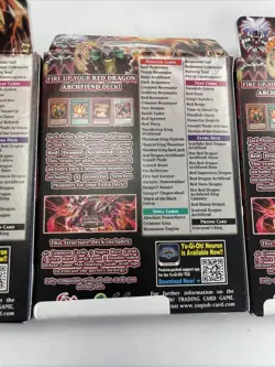 (4) Yu-Gi-Oh! The Crimson King Structure Deck Factory Sealed New Lot Of 4 83717862765 - Image 5