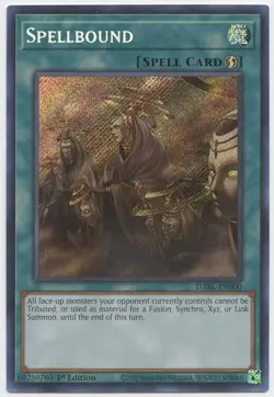 Spellbound Yu-Gi-Oh! DABL-EN000 1st Secret Rare - Image 1