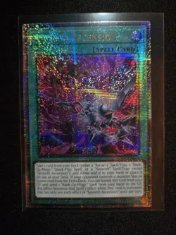Yu-Gi-Oh! Seventh Ascension 1st Ed Quarter Century Secret Rare RA04-EN098 - Image 1