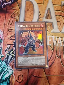 Volcanic Doomfire FOTB-EN008 Ultra Rare 1st Ed NM Yugioh - Image 1