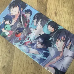 Sasuke Naruto Rubber Playmat Play Mat For Tcg Trading Card Game Mouse Pad - Image 1
