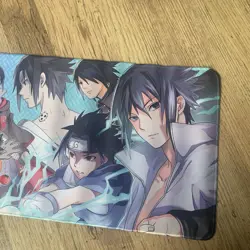 Sasuke Naruto Rubber Playmat Play Mat For Tcg Trading Card Game Mouse Pad - Image 3