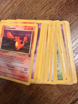 Team Rocket Pokemon 25 Card Bulk Vintage Lot Dark Jolteon Kadabra - Image 2