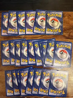 Team Rocket Pokemon 25 Card Bulk Vintage Lot Dark Jolteon Kadabra - Image 4
