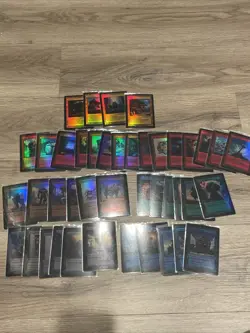 Divorced Dads TCG Court Of Chaos Rare Holo Foil V1 Misprint Trading Card Set - Image 1