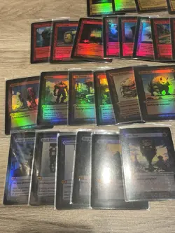 Divorced Dads TCG Court Of Chaos Rare Holo Foil V1 Misprint Trading Card Set - Image 2