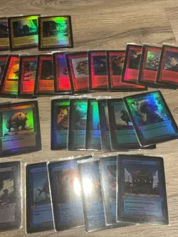 Divorced Dads TCG Court Of Chaos Rare Holo Foil V1 Misprint Trading Card Set - Image 3