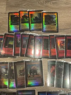 Divorced Dads TCG Court Of Chaos Rare Holo Foil V1 Misprint Trading Card Set - Image 4