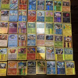 Pokemon Card Lot 115 holo/reverse holo Pokemon cards LP-NM - Image 2