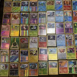 Pokemon Card Lot 115 holo/reverse holo Pokemon cards LP-NM - Image 4