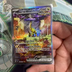 Pokemon TCG Temporal Forces Raging Bolt EX Special Illustration Card 208/162 - Image 2