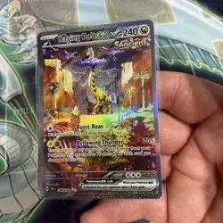 Pokemon TCG Temporal Forces Raging Bolt EX Special Illustration Card 208/162 - Image 3