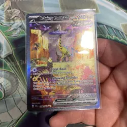 Pokemon TCG Temporal Forces Raging Bolt EX Special Illustration Card 208/162 - Image 4