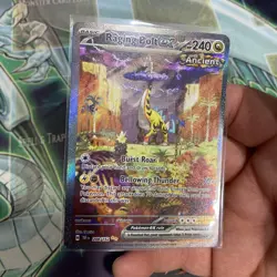 Pokemon TCG Temporal Forces Raging Bolt EX Special Illustration Card 208/162 - Image 5