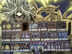 YuGiOh Marik Egyptian God Winged Dragon of Ra Immortal Phoenix Deck & Mat SPEED - Image 1