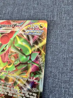 Pokemon TCG Rayquaza VMAX Holo Ultra Rare Card Evolving Skies 111/203 - Image 2