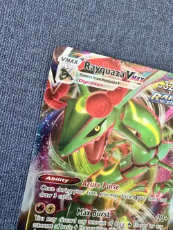 Pokemon TCG Rayquaza VMAX Holo Ultra Rare Card Evolving Skies 111/203 - Image 3