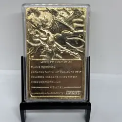 Charizard #06 23k Gold Plated Card Burger King Promo Pokemon Nintendo 1999 - Image 2