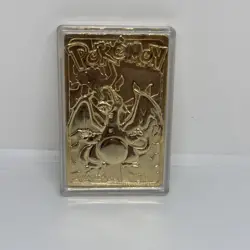 Charizard #06 23k Gold Plated Card Burger King Promo Pokemon Nintendo 1999 - Image 3