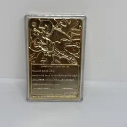 Charizard #06 23k Gold Plated Card Burger King Promo Pokemon Nintendo 1999 - Image 4