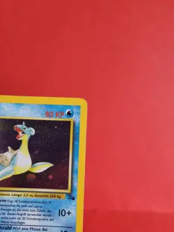 Pokemon Karte/card - Lapras 10/62 Holo - Fossil 1. Edition - Very Good-Excellent - Image 3