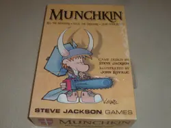 MUNCHKIN CARD GAME 2001 STEVE JACKSON GAMES BLENDER 1442 10D DICE SET RARE LOT > - Image 1