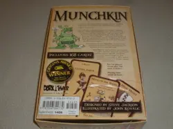 MUNCHKIN CARD GAME 2001 STEVE JACKSON GAMES BLENDER 1442 10D DICE SET RARE LOT > - Image 2