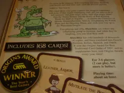 MUNCHKIN CARD GAME 2001 STEVE JACKSON GAMES BLENDER 1442 10D DICE SET RARE LOT > - Image 3