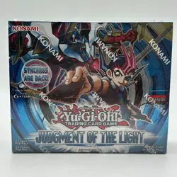 Yugioh Judgment of the Light 1st Edition Booster Box Factory Sealed English - Image 1