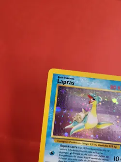 Pokemon Karte/card - Lapras 10/62 Holo - Fossil - Excellent - Image 2