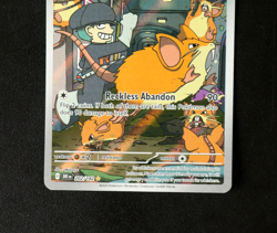Pokemon Card TCG - Team Rocket's Raticate 202/182 - Destined Rivals - IR - NM ⭐ - Image 3