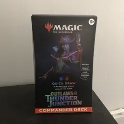 MTG Magic - Outlaws of Thunder Junction - Quick Draw Commander Deck - Sealed - Image 1