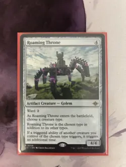 MTG - Roaming Throne R The Lost Caverns of Ixalan 258 - Image 1