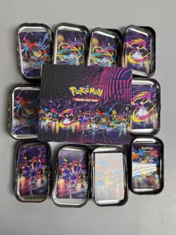 Pokemon TCG Mega Heroes Mini Tin Display TINS ONLY - Image 2